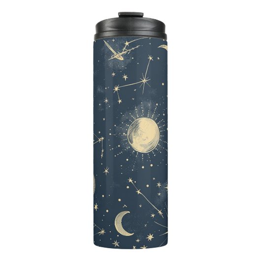 Celestial Constellation - Starry Night (2) Thermosbecher (Vorderseite)