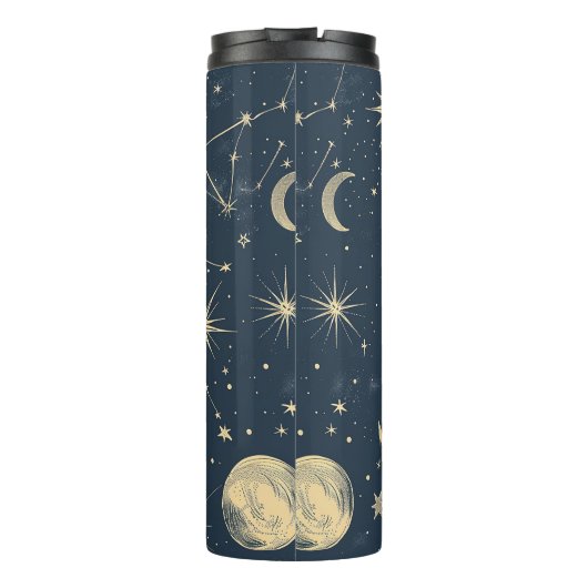 Celestial Constellation - Starry Night (2) Thermosbecher (Rückseite)