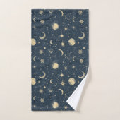 Celestial Constellation - Starry Night (3) Badhandtuch Set (Handtuch)