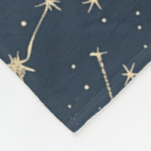 Celestial Constellation - Starry Night (3) Fleecedecke (Ecke)
