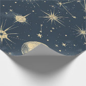 Celestial Constellation - Starry Night (3) Geschenkpapier (Ecke)