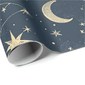 Celestial Constellation - Starry Night (3) Geschenkpapier (Rolleneckpunkt)