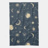 Celestial Constellation - Starry Night (3) Geschirrtuch (Vertikal)