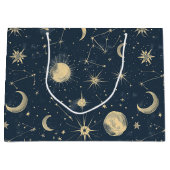 Celestial Constellation - Starry Night (3) Große Geschenktüte (Vorderseite)