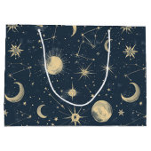 Celestial Constellation - Starry Night (3) Große Geschenktüte (Rückseite)