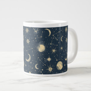 Celestial Constellation - Starry Night (3) Jumbo-Tasse