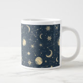 Celestial Constellation - Starry Night (3) Jumbo-Tasse (Rechts)