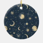Celestial Constellation - Starry Night (3) Keramik Ornament (Hinten)