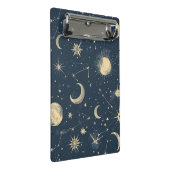 Celestial Constellation - Starry Night (3) Mini Klemmbrett (Schrägansicht)