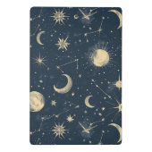 Celestial Constellation - Starry Night (3) Mini Klemmbrett (Rückseite)