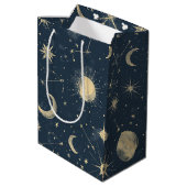 Celestial Constellation - Starry Night (3) Mittlere Geschenktüte (Rückseite Schrägansicht)