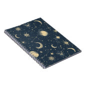 Celestial Constellation - Starry Night (3) Notizblock (Rechte Seite)