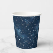 Celestial Constellation - Starry Night (3) Pappbecher (Rückseite)