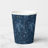 Celestial Constellation - Starry Night (3) Pappbecher (Rechts)
