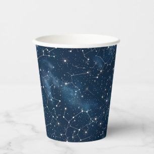 Celestial Constellation - Starry Night (3) Pappbecher