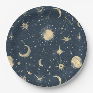 Celestial Constellation - Starry Night (3) Pappteller