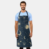 Celestial Constellation - Starry Night (3) Schürze (Getragen)
