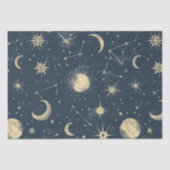 Celestial Constellation - Starry Night (3) Seidenpapier (Vorderseite)