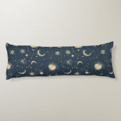 Celestial Constellation - Starry Night (3) Seitenschläferkissen (Rückseite)