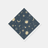 Celestial Constellation - Starry Night (3) Serviette (Ecke)