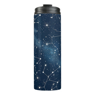 Celestial Constellation - Starry Night (3) Thermosbecher