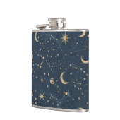 Celestial Constellation - Starry Night (4) Flachmann (Links)