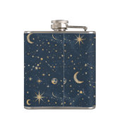 Celestial Constellation - Starry Night (4) Flachmann (Rückseite)