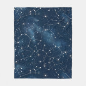 Celestial Constellation - Starry Night (4) Fleecedecke (Vorderseite)
