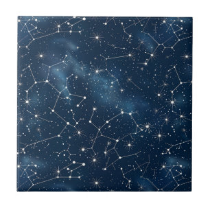 Celestial Constellation - Starry Night (4) Fliese