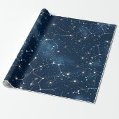 Celestial Constellation - Starry Night (4) Geschenkpapier (Ungerollt)