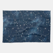 Celestial Constellation - Starry Night (4) Geschirrtuch (Horizontal)