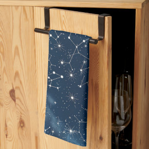 Celestial Constellation - Starry Night (4) Geschirrtuch
