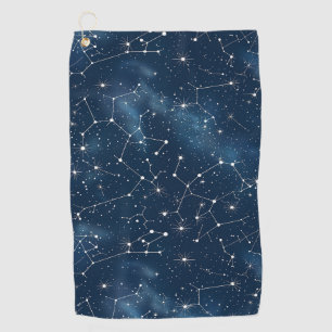 Celestial Constellation - Starry Night (4) Golfhandtuch