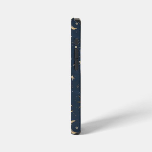 Celestial Constellation - Starry Night (4) iPhone Hülle (Linke Seite)