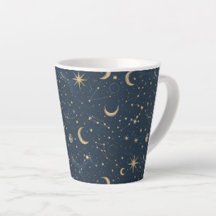 Celestial Constellation - Starry Night (4) Milchtasse