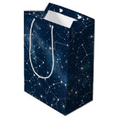 Celestial Constellation - Starry Night (4) Mittlere Geschenktüte (Rückseite Schrägansicht)