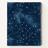 Celestial Constellation - Starry Night (4) Notizblock (Rückseite)