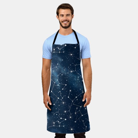 Celestial Constellation - Starry Night (4) Schürze (Getragen)