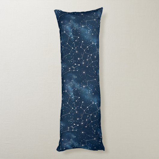 Celestial Constellation - Starry Night (4) Seitenschläferkissen (Rückseite (Vertikal))