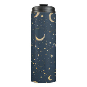 Celestial Constellation - Starry Night (4) Thermosbecher