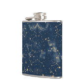 Celestial Constellation - Starry Night (5) Flachmann (Links)