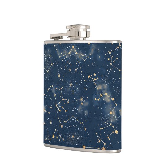 Celestial Constellation - Starry Night (5) Flachmann (Links)