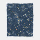 Celestial Constellation - Starry Night (5) Fleecedecke (Vorderseite)