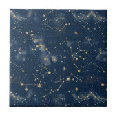 Celestial Constellation - Starry Night (5) Fliese (Vorderseite)