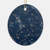 Celestial Constellation - Starry Night (5) Keramik Ornament (Links)