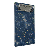 Celestial Constellation - Starry Night (5) Mini Klemmbrett (Schrägansicht)