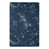 Celestial Constellation - Starry Night (5) Mini Klemmbrett (Rückseite)