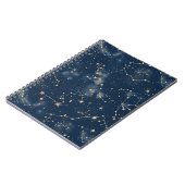 Celestial Constellation - Starry Night (5) Notizblock (Linke Seite)