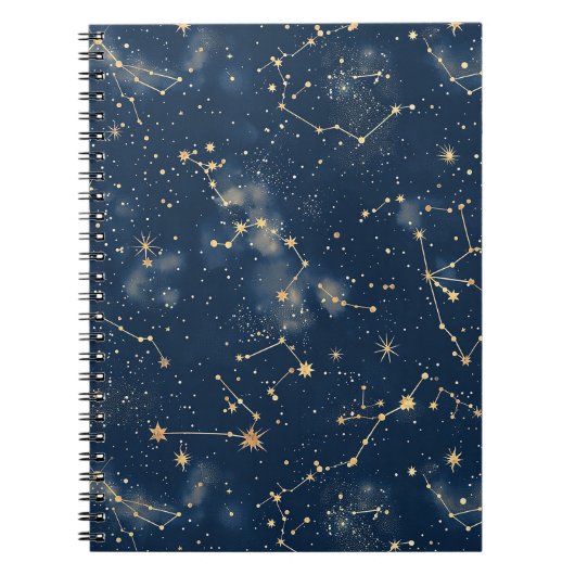 Celestial Constellation - Starry Night (5) Notizblock (Vorderseite)