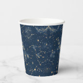 Celestial Constellation - Starry Night (5) Pappbecher (Rückseite)